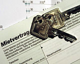 Mietvertrag und Schluessel